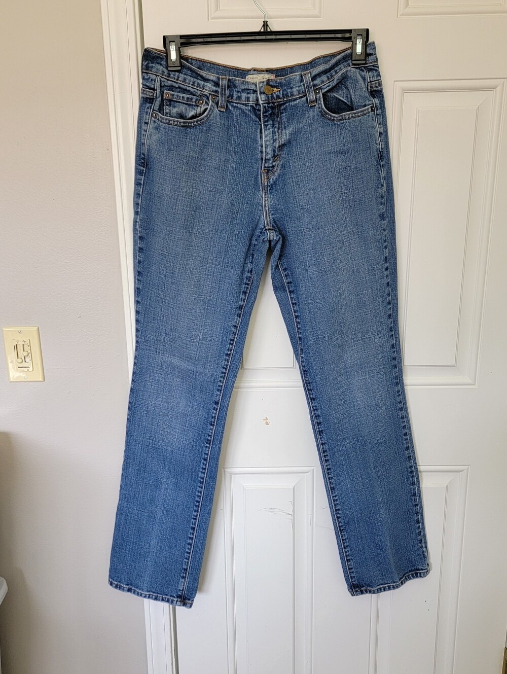 Levi's 505 Straight Leg Women's Jeans Medium Wash Size 12 Long Classic